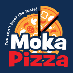 Moka Pizza logo.